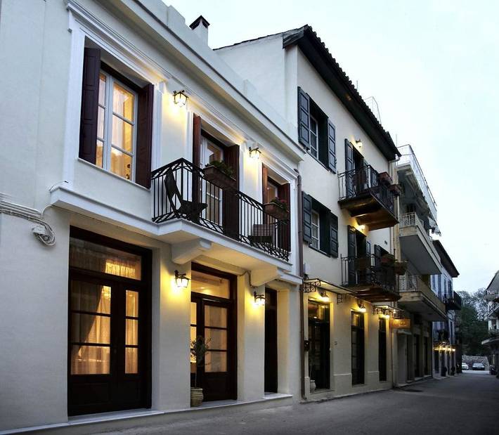 Maison d’hôte pour 2 personnes, avec jacuzzi et balcon à Nauplie