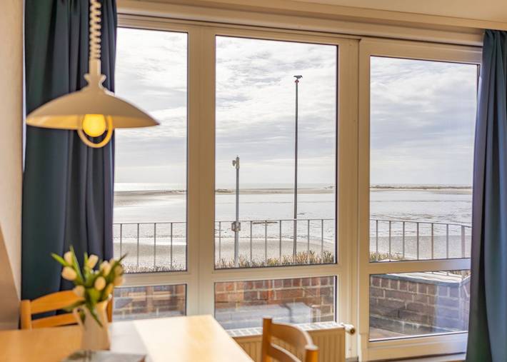 Ferienwohnung für 2 Personen, mit Balkon und Ausblick auf Amrum