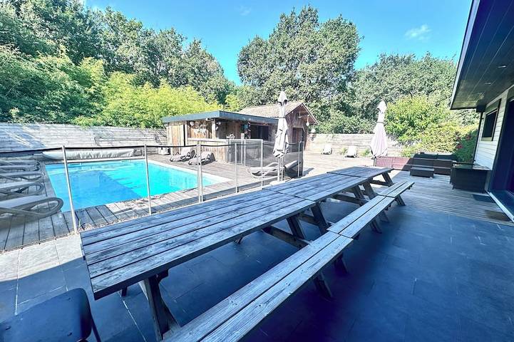 Maison de vacances pour 29 personnes, avec terrasse à Le Teich