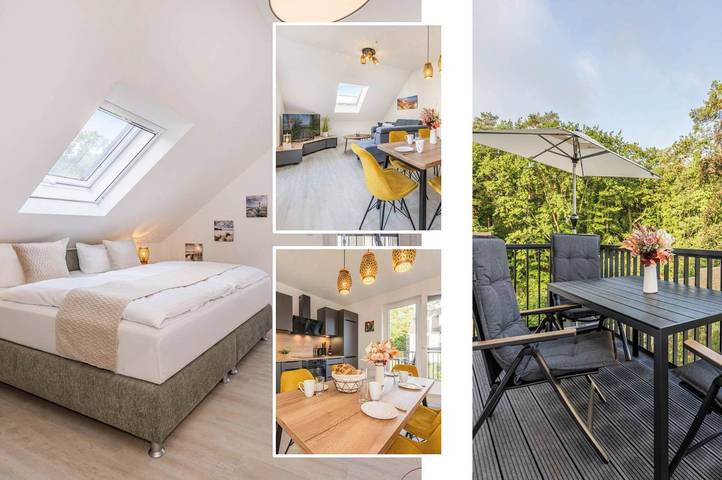 Ferienwohnung für 4 Personen, mit Balkon in Kölpinsee