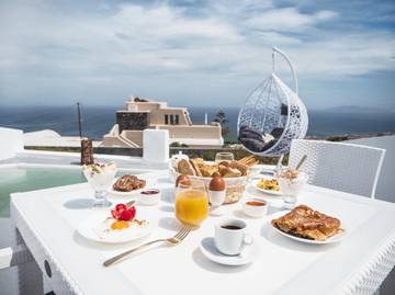 Villa pour 4 Personnes dans Firostefani, Imerovigli, Photo 1