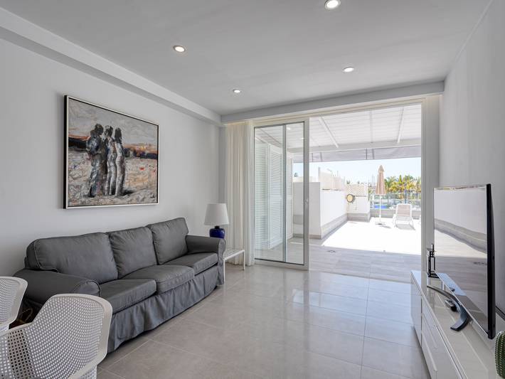 Holiday rental for 4 people, with garden and terrace in Puerto de Mogan