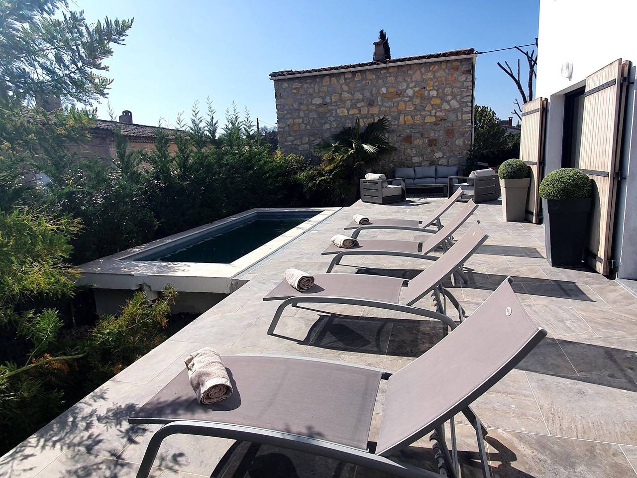 Villa mit Garten, Grill und Terrasse in Lorgues, Region de Draguignan