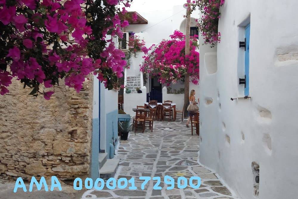 Paros Griechenland Altes traditionelles Inselhaus in Πρόδρομος, Paros