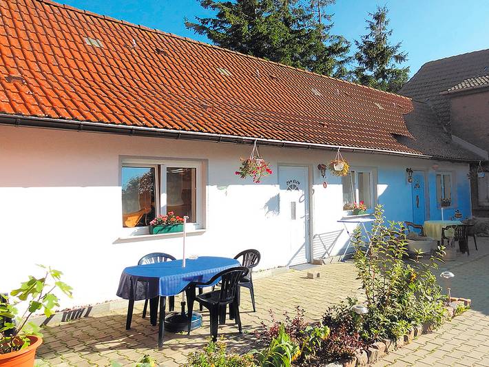 Ferienhaus für 4 Personen, mit Terrasse in Wiek
