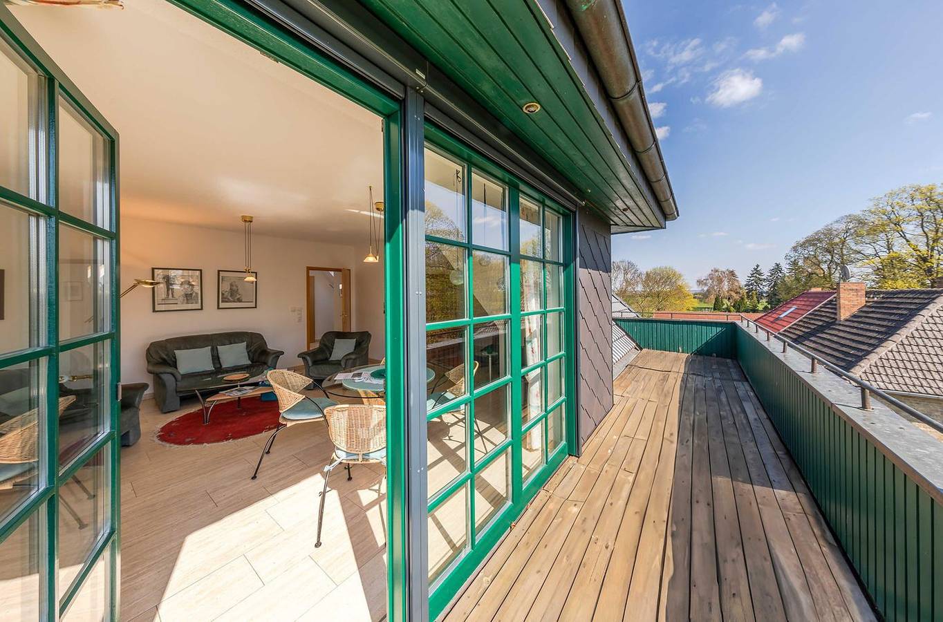 Ganze Wohnung, Ferienapartment Kranichruh in mitten der mecklenburgischen Natur in Klink, Müritz