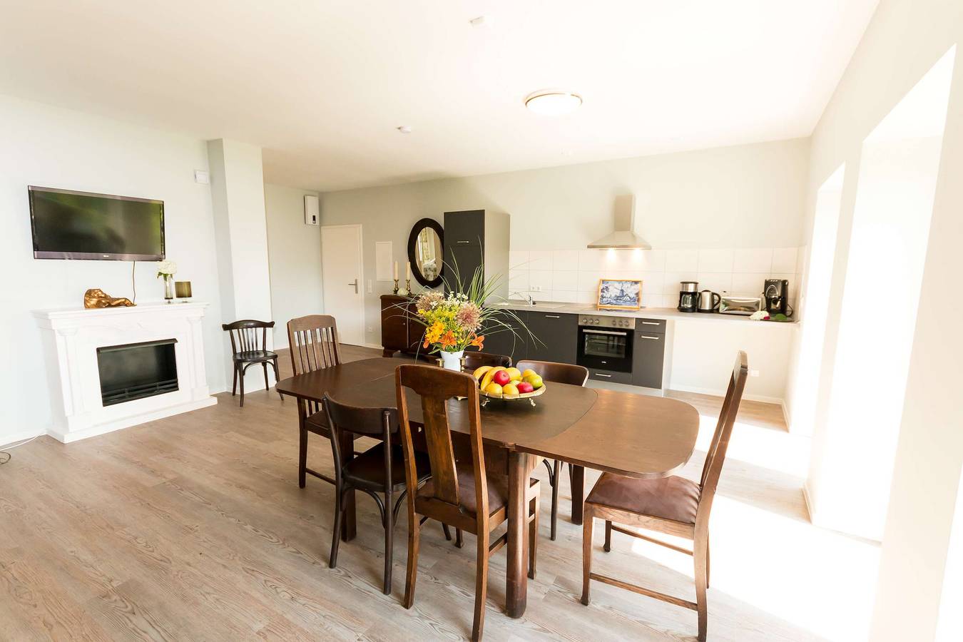 Ganze Wohnung, Ferienwohnung für 4 Personen mit Balkon/Terrasse in Gransee, Ruppiner Seenland