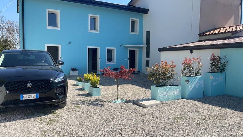Gîte pour 4 personnes, avec Jardin ainsi que Piscine et Vue à Portogruaro
