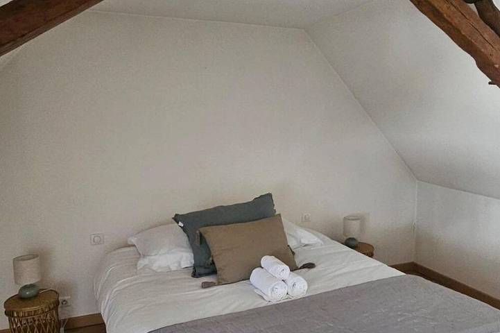 Appartement entier, Maison avec jardin suspendu - vue sur le Donjon in Loches, Région de Loches