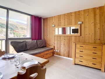 Chalet voor 3 Personen in Les Belleville, Vanoise Nationaal Park, Afbeelding 1