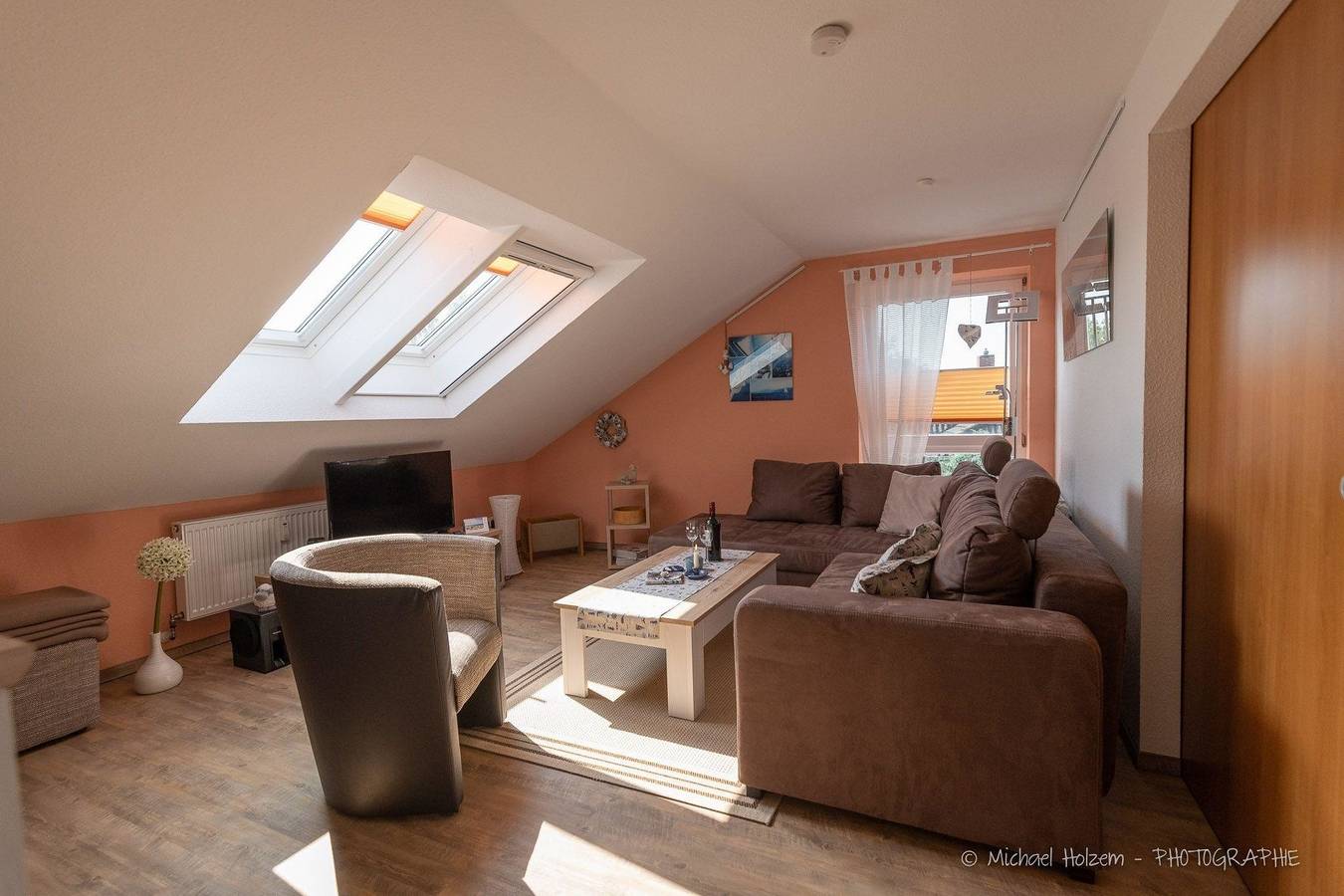 Ganze Ferienwohnung, Ferienwohnung "Otzens kleine Dachkammer" in Treia, Haithabu