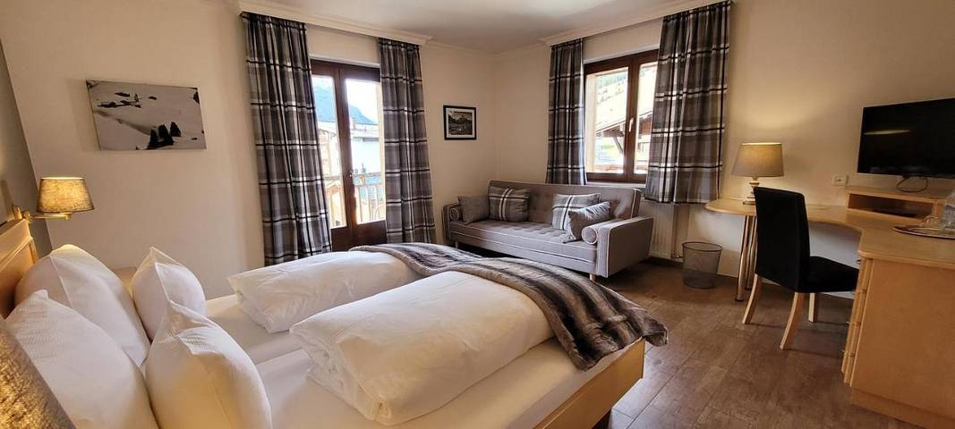 Maison d’hôte pour 2 personnes, avec vue ainsi que terrasse et sauna à Lech - 4