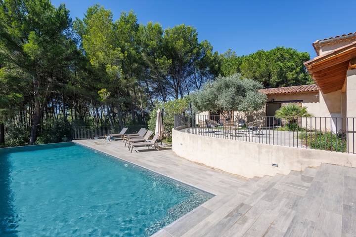 Location de vacances pour 10 personnes, avec jardin, adapté aux familles à Mazan - 4