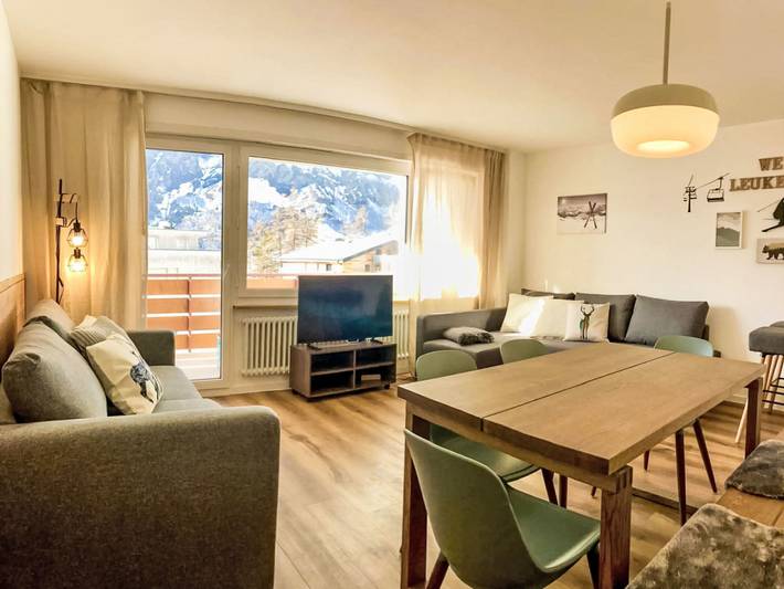 Gîte pour 5 personnes, avec balcon à Loèche-les-Bains - 3