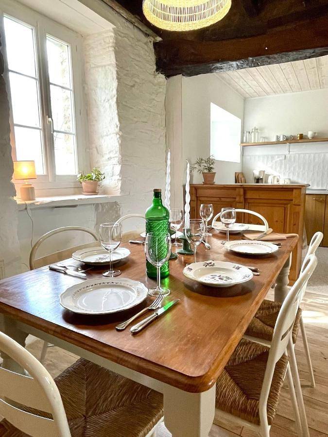 Cottage de charme avec cheminée dans grand parc arboré in Bain-de-Bretagne, Région de Redon