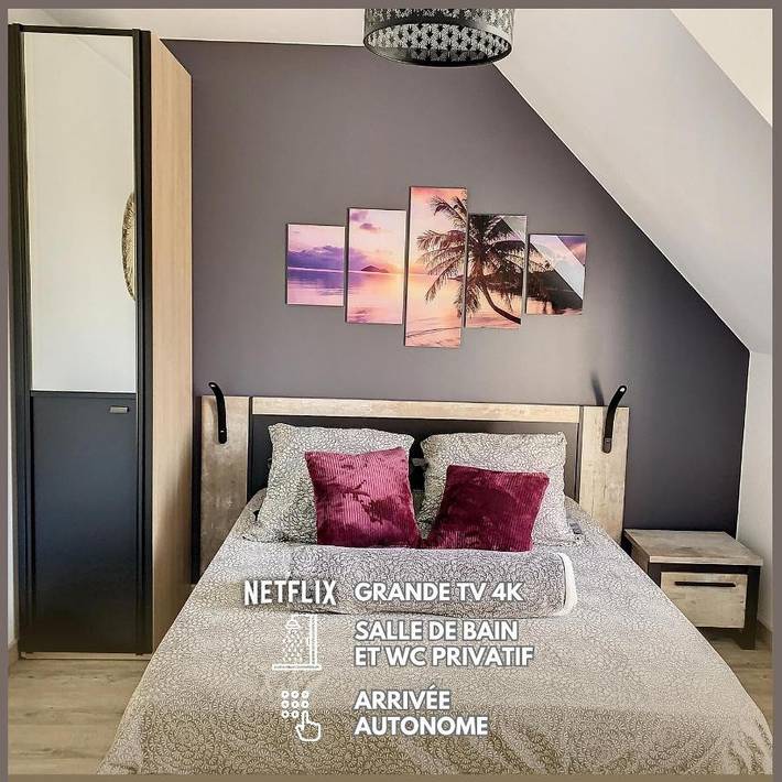 Maison d’hôte pour 2 personnes, avec jardin