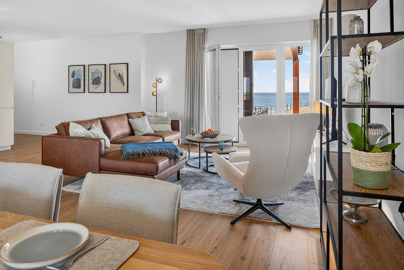 Ganze Wohnung, Apartment 'Jon' mit Meerblick, Balkon und Wlan in Tammensiel, Pellworm