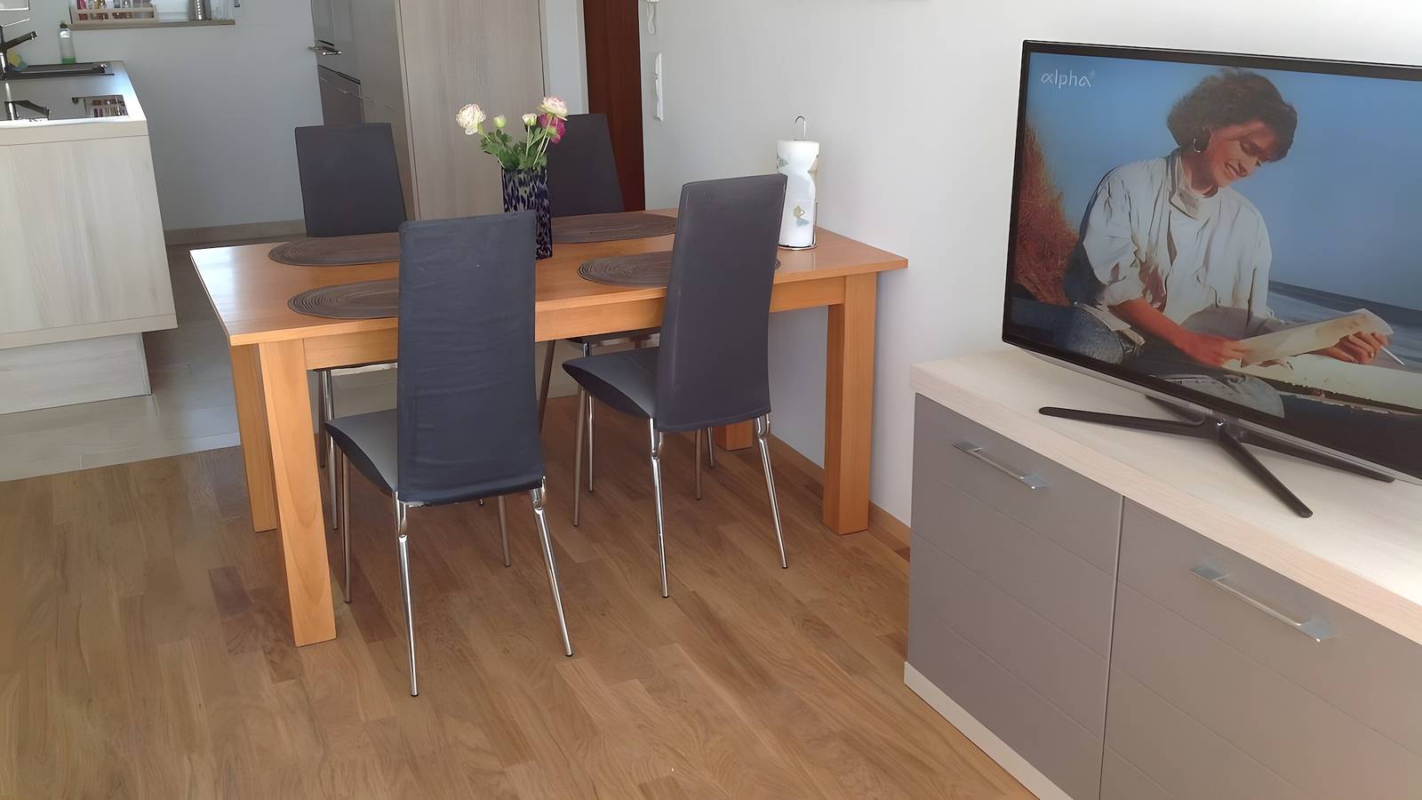 Ganze Wohnung, Apartment 'Keller Eriskirch' mit Balkon und Wlan in Eriskirch, Region Bodensee-Oberschwaben
