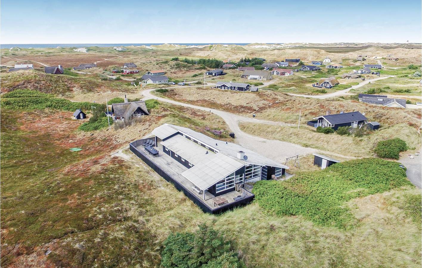 Ferienhaus für 12 Personen mit Whirlpool in Skodbjerge, Hvide Sande