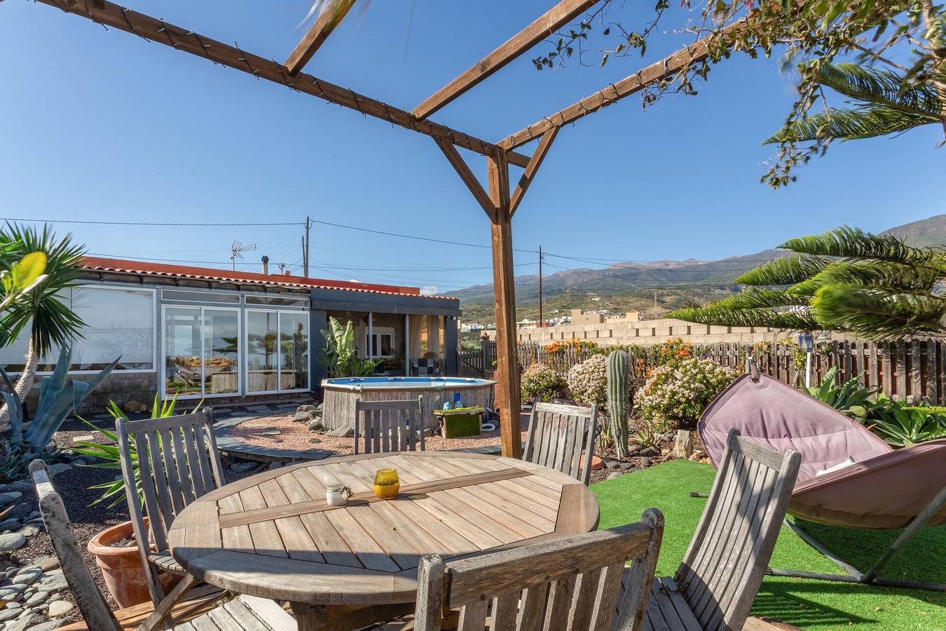 Ferienwohnung 'Apartment mit Meerblick und Pool' mit Wlan in Polegre, Arico