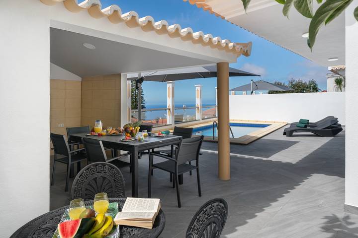 Villa para 8 pessoas, com Varanda e Terraço no Funchal