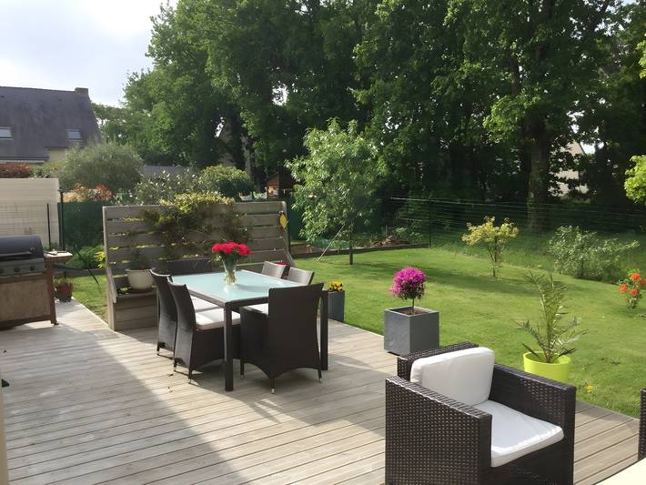 Bed and Breakfast 'Les Boubous - Lulu' with Shared Terrace, Shared Garden and Wi-Fi in Saint-Nazaire, Côte d'Amour