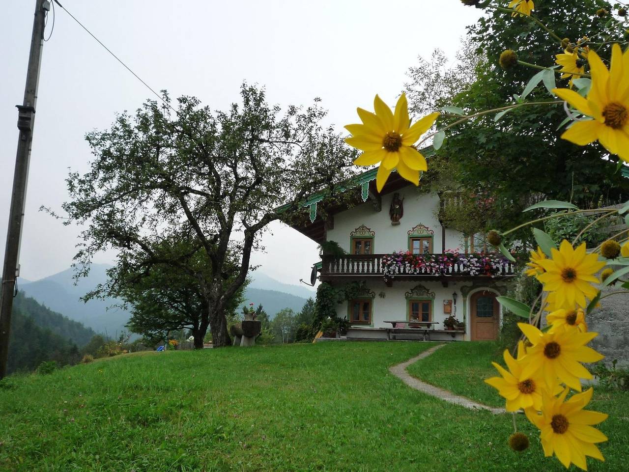 Ganze Ferienwohnung, Eckarthof - Ferienwohnung "Blick Sonntagshorn" in Schneizlreuth, Bayerische Alpen