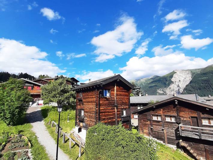 Ferienhaus für 5 Personen, mit Terrasse und Garten in Bellwald
