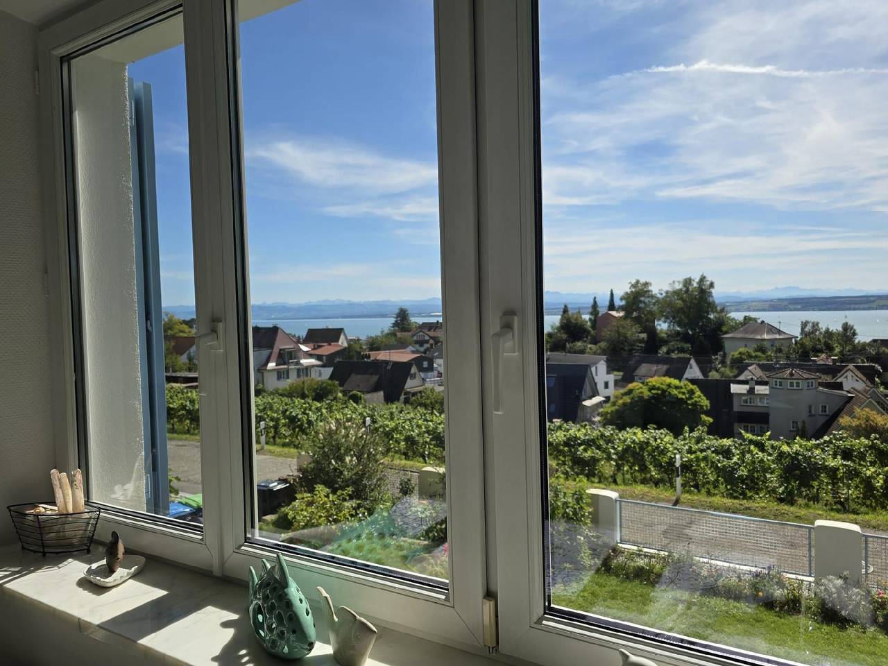 Ganze Ferienwohnung, Ferienwohnung "1. Og C Blickauf Meersburg und See" in Meersburg, Region Bodensee-Oberschwaben