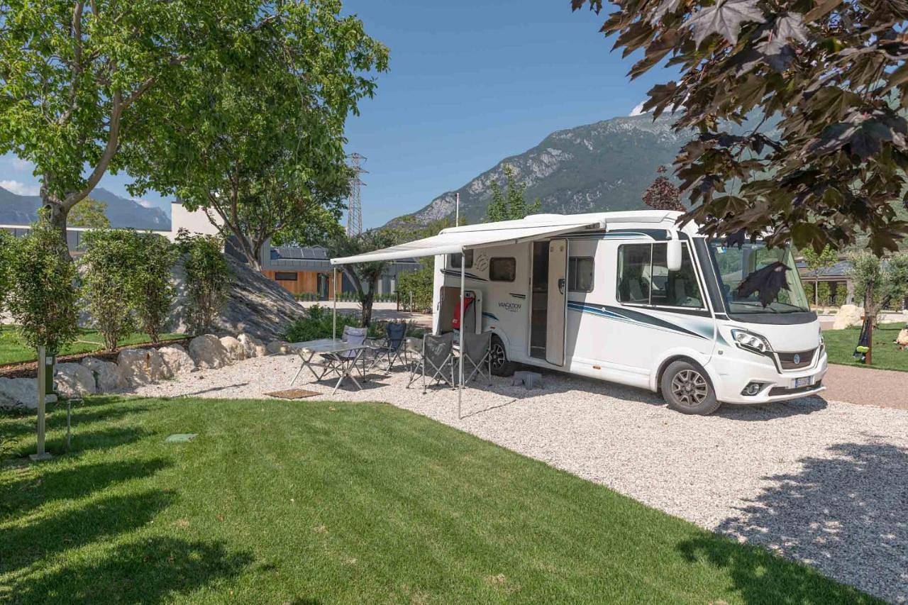Camping Agrisalus in Arco, Gardasee-Berge