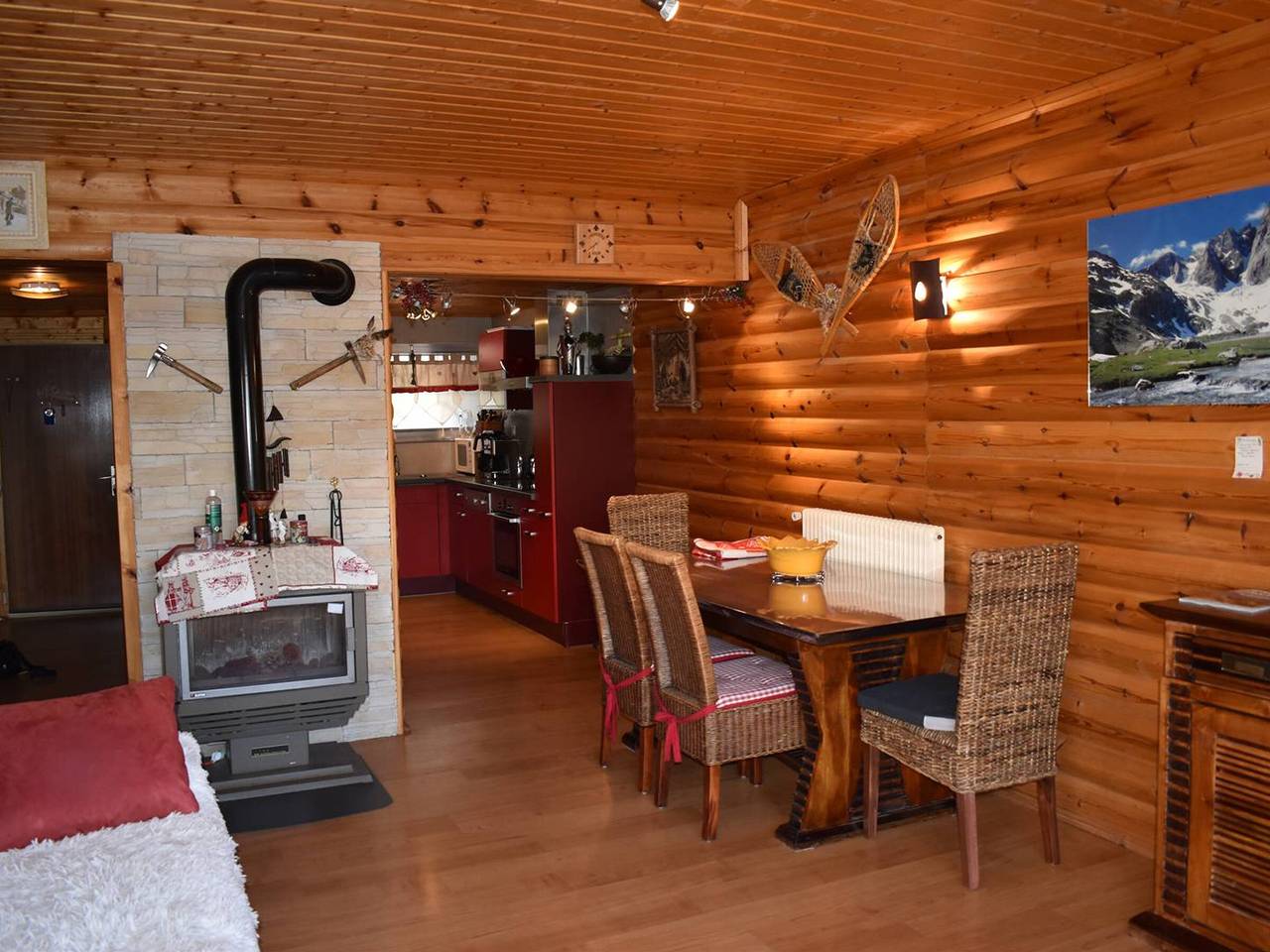 Apartamento entero, Apartamento cómodo 2 habitaciones, 6 pers, cerca de pistas, terraza in Bolquère, Región de Prades (Francia)