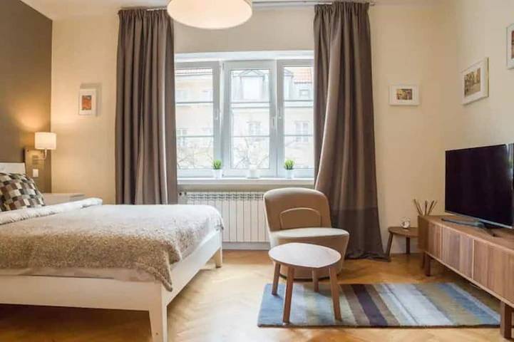 Ganze Wohnung, Julias Apartments Warschau Altstadt Rycerska Studio in Warschau Stadtmitte, Warschau
