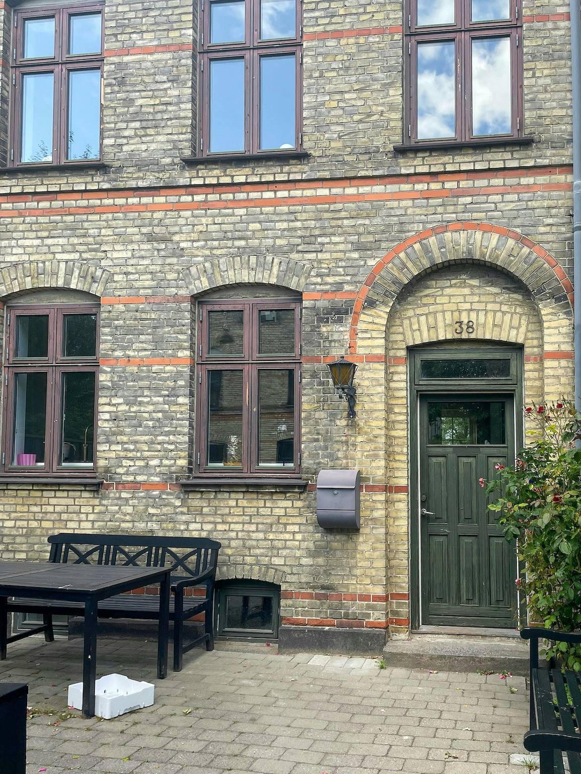 Architektentwurf für ein Stadthaus mit Garten in Humleby in Kopenhagen, Hovedstaden