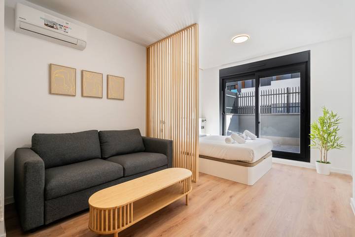 Apartamento para 4 personas, con piscina y balcón en San Sebastián de los Reyes