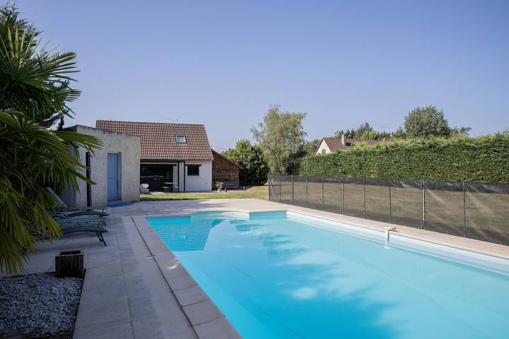 Maison de vacances pour 6 personnes, avec Jardin dans Sologne