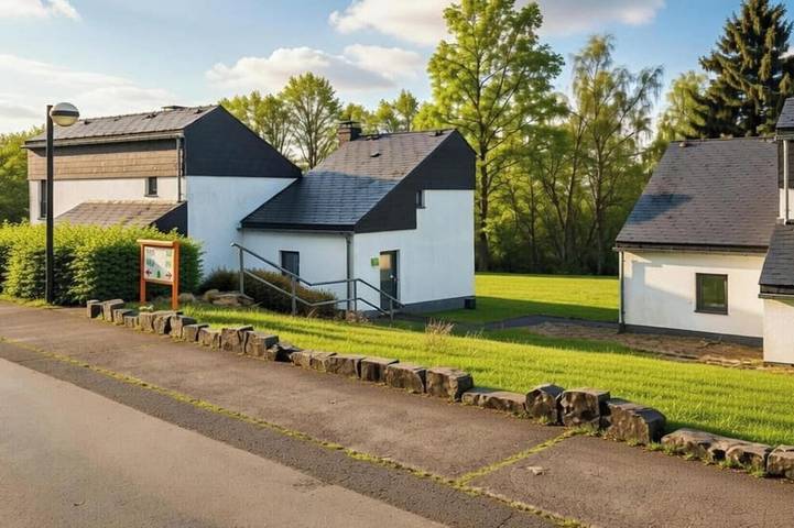 Ferienhaus für 4 Personen, mit Garten und Pool, mit Haustier