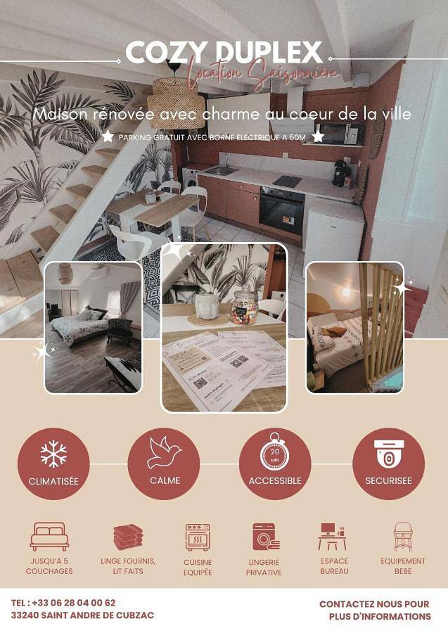 Maison de vacances pour 5 personnes, avec terrasse, adapté aux familles - 1