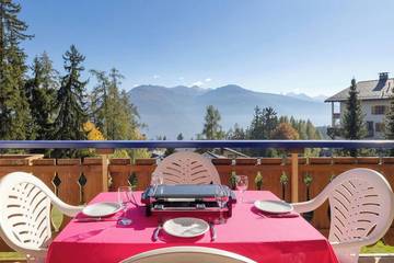 Chalet pour 4 personnes, avec terrasse à Crans-Montana