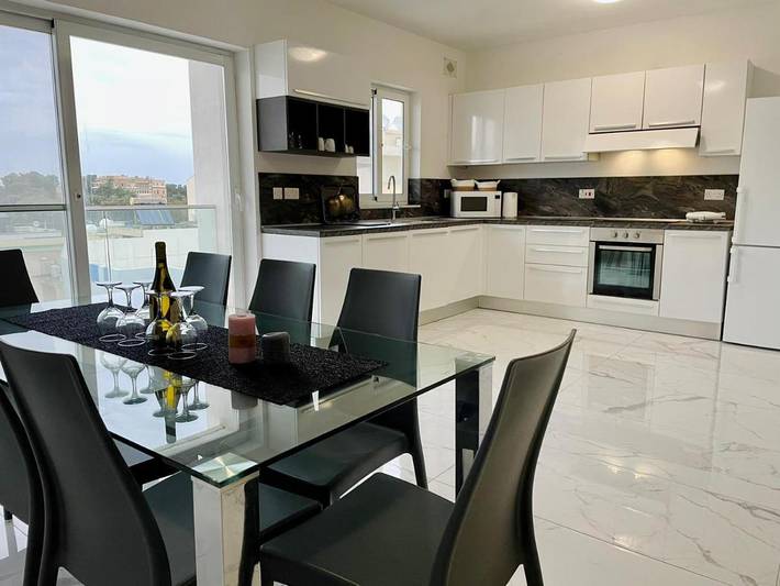 Apartamento de férias para 8 pessoas, com vista e terraço, com animais de estimação - 1