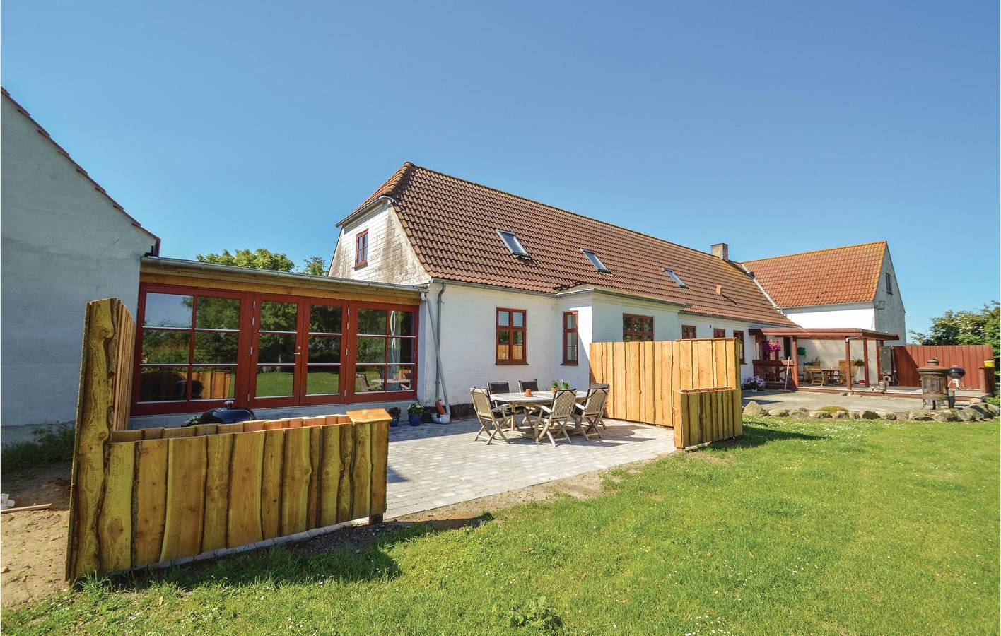 Ferienhaus für 8 Personen mit Terrasse in Store Heddinge, Stevns und Umgebung