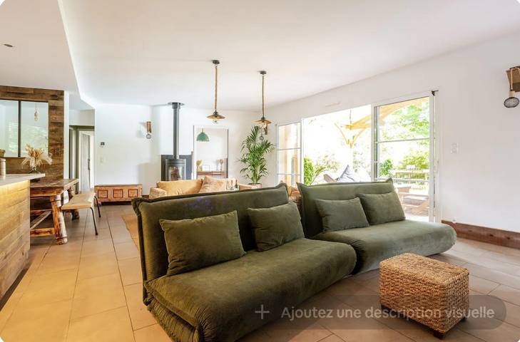 Gîte pour 6 personnes, avec piscine ainsi que jardin et terrasse, animaux acceptés en Gironde - 4