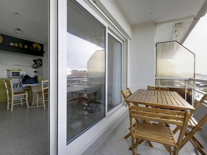 Studio für 4 Personen, mit Balkon in Landes