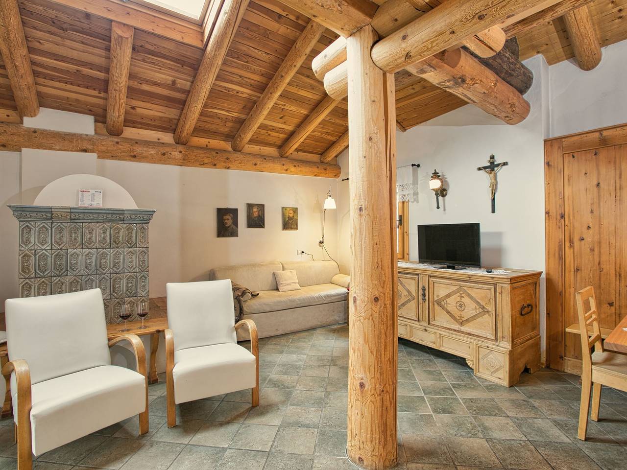 Almhütte mit Sauna in Bellamonte, Dolomiti Superski