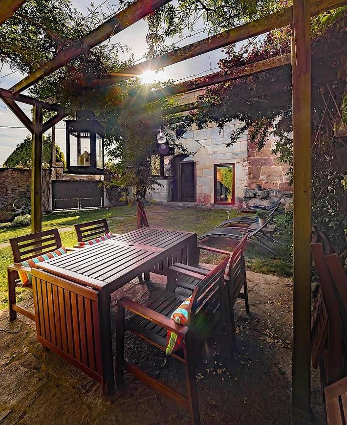 Casa rural para 16 personas, con vistas y jardín, Se admiten mascotas en Bergantiños - 4