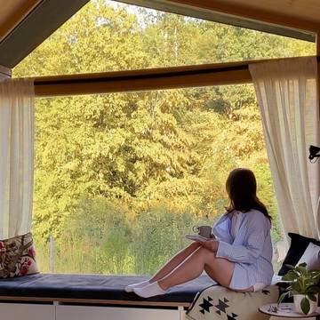 Log Cabin for 2 People in Niederdreisbach, Rhineland-Palatinate, Photo 3