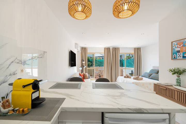 Studio für 3 Personen, mit Garten in Marbella - 3