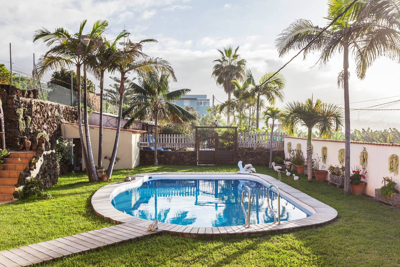 Appartement entier, Appartement de vacances 'Casa Victor - Appartement 2' avec vue mer, piscine et Wi-Fi in La Orotava, Tenerife du Nord