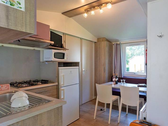 Mobil home pour 4 personnes, avec bassin pour enfant à Digne-les-Bains - 3