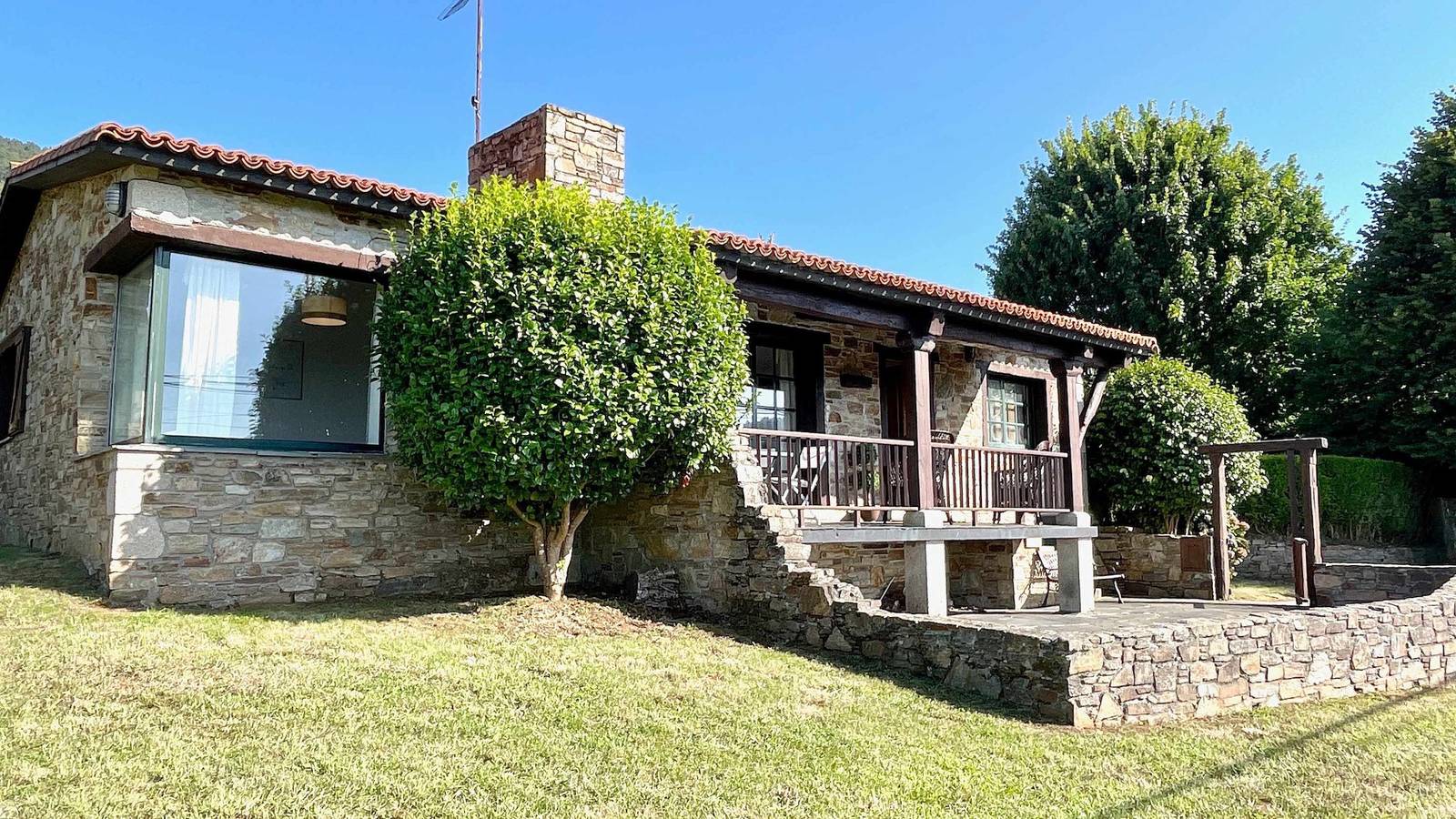 Casa de vacaciones para 6 personas con jardín in Valdoviño, Costa de Galicia