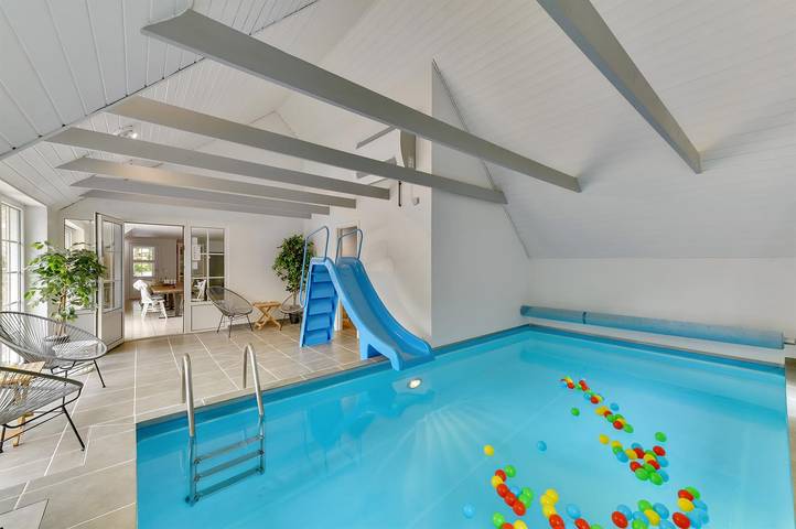 Ferienhaus für 16 Personen, mit Sauna und Terrasse sowie Kinderpool und Whirlpool in Vester Husby - 3